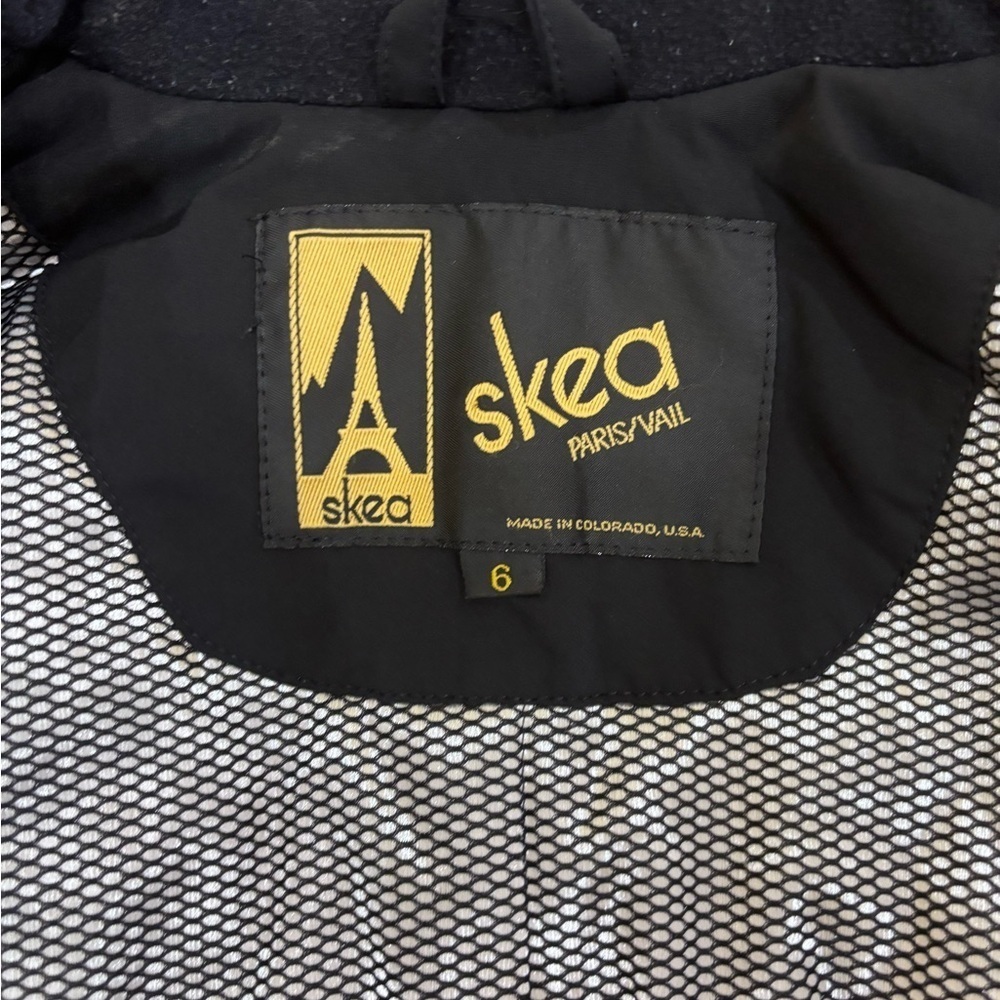 Ski Winter Jacket Size 6 Women’s Skea Black and White - Picture 8 of 13